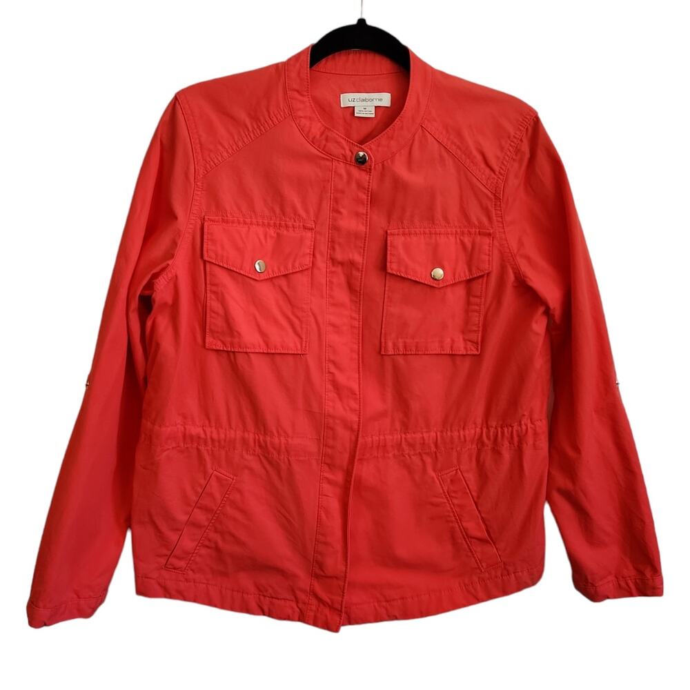 Liz Claiborne Pink Size Medium 100% Cotton Jacket